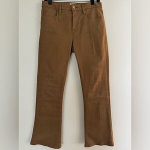 Frame Coated Tan Jeans